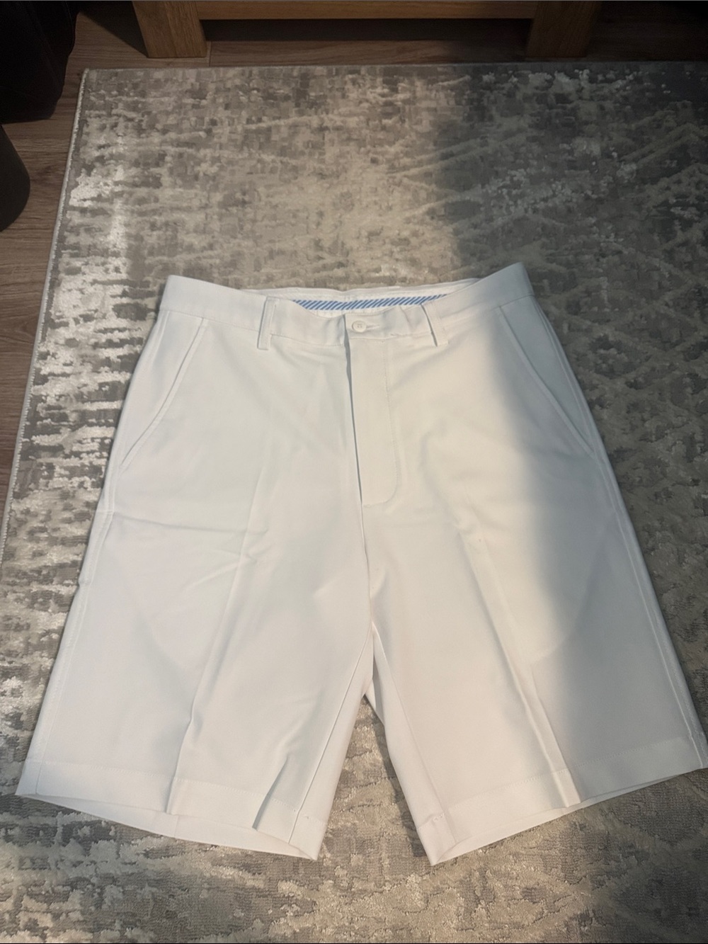 FootJoy Men's White Performance Golf Shorts